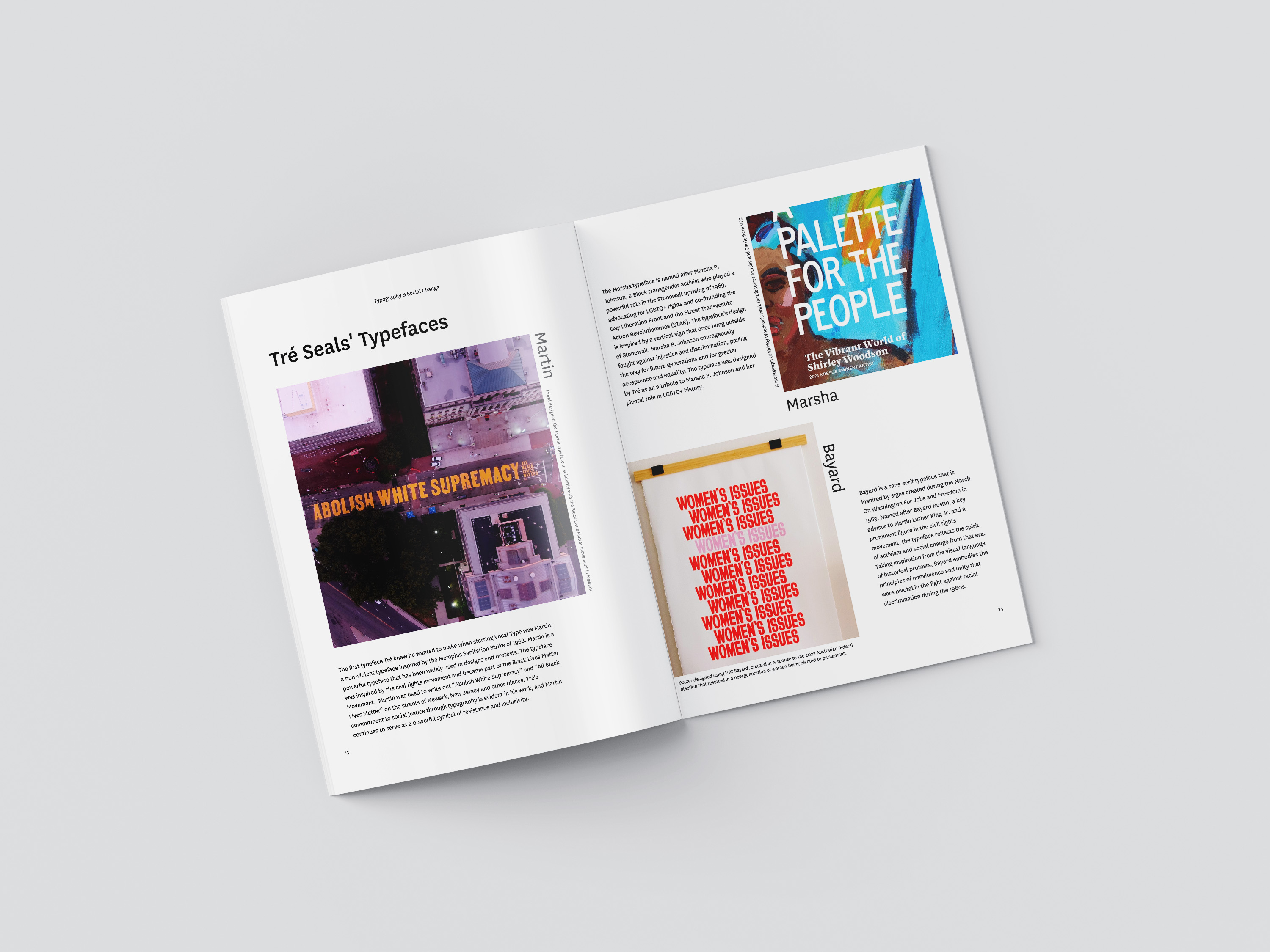 Mockup cover of booklet